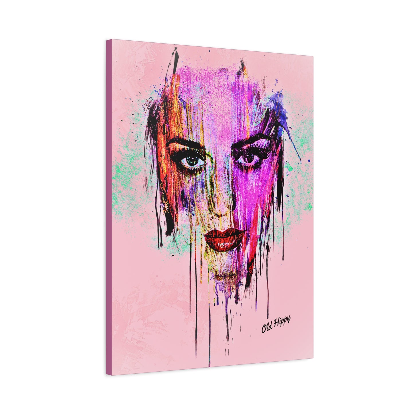 Drift Muse AI Canvas Wall Art by Old Hippy