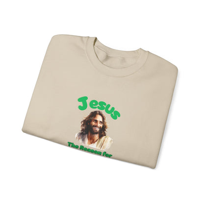 Jesus the Reason for the Season Unisex Heavy Blend™ Crewneck Sweatshirt