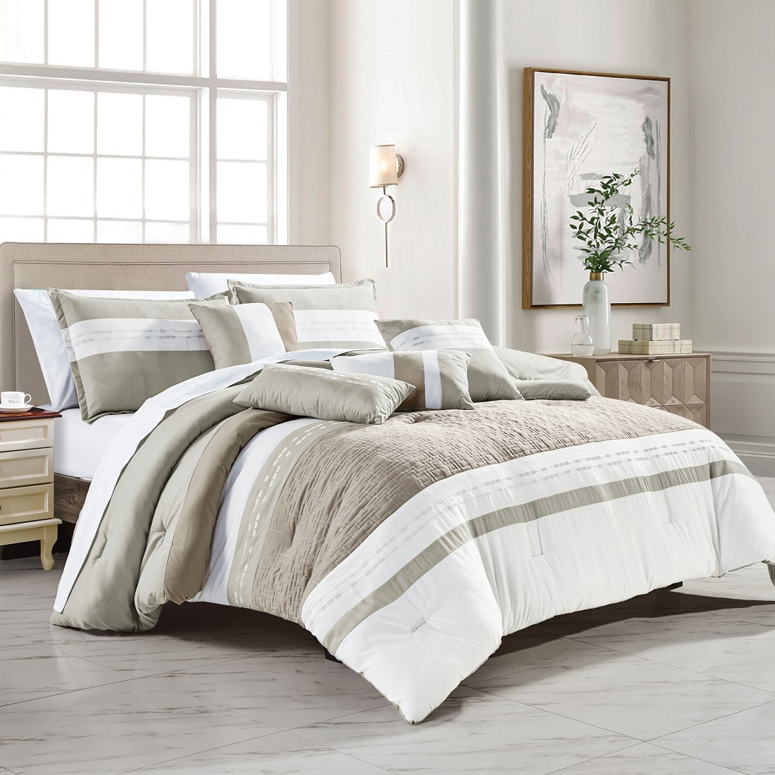 Caesaria 7PC COMFORTER SET