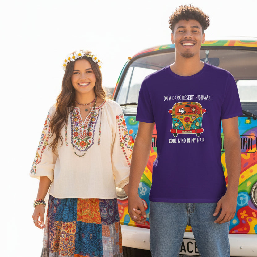 Dark Desert Highway Cool Wind in My Hair TShirt