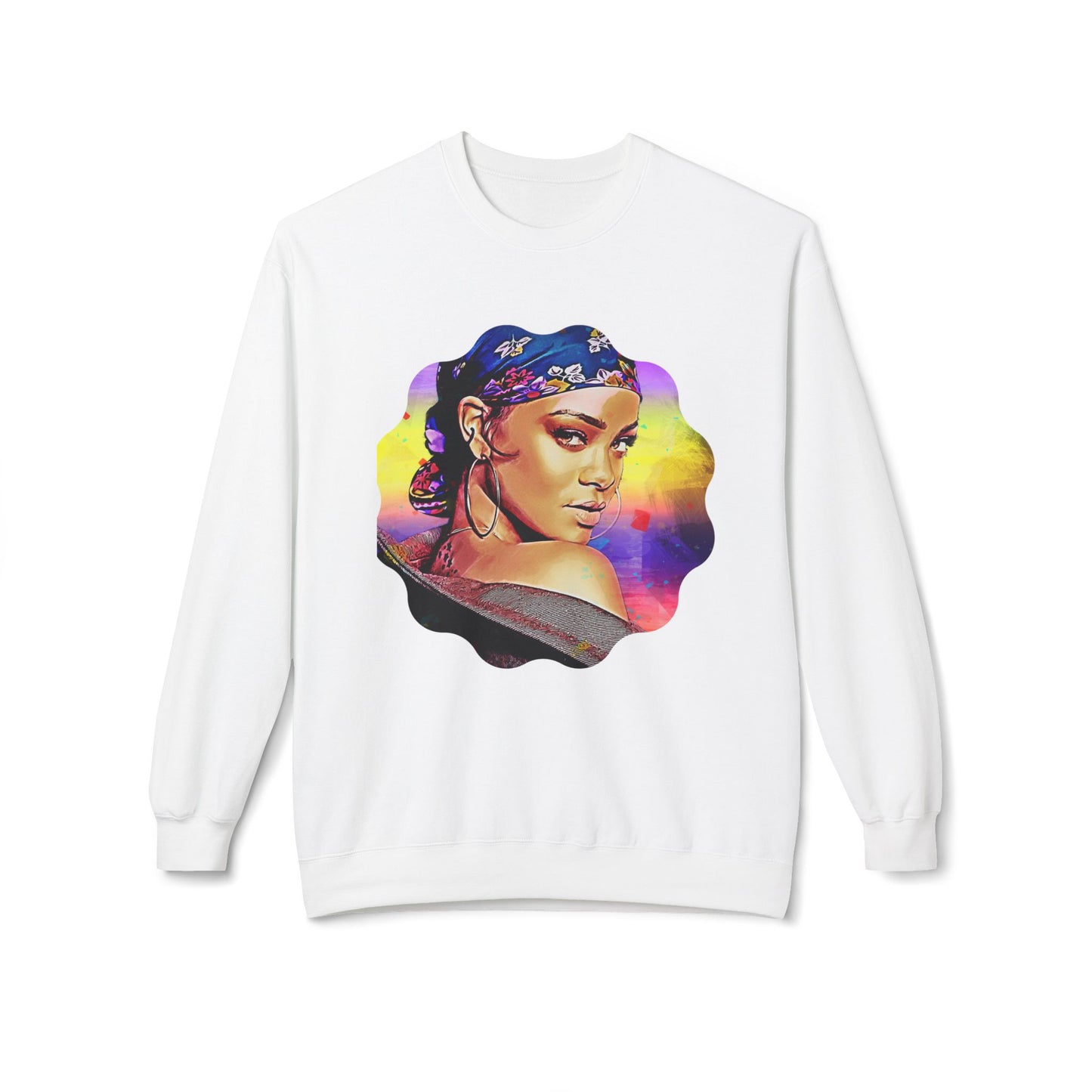 Gypsy Girl Unisex Softstyle Fleece Crewneck Sweatshirt