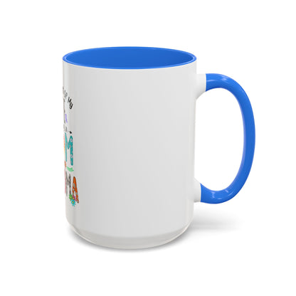 Mom and Grandma Colorful Ceramic Mug — "The Best Part of My Life is Being a Mom and Grandma" (11oz/15oz)
