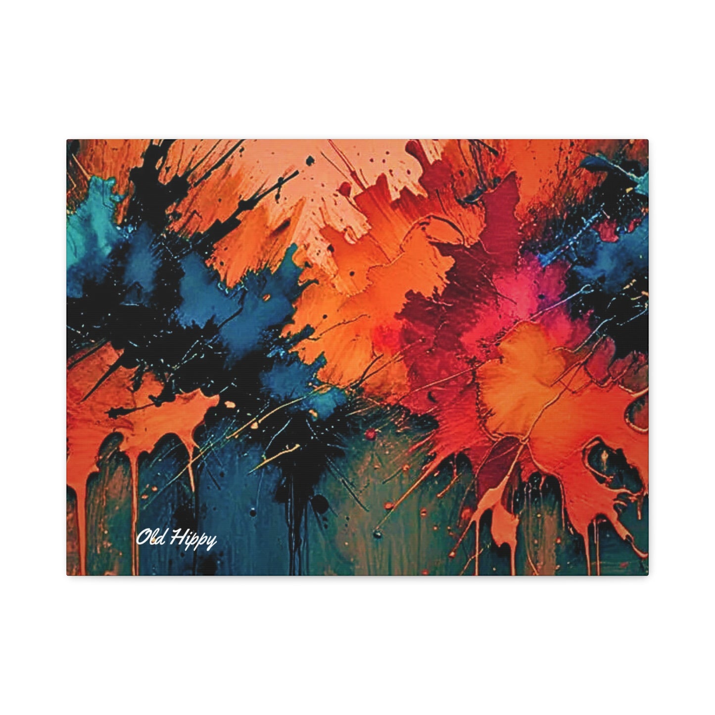 When Love Feels Like Leaving Abstract Canvas Art