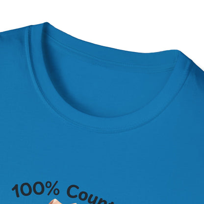 100% Country Softstyle T-Shirt