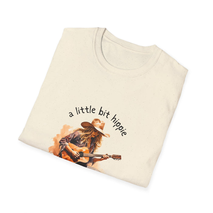 Little Bit Hippie Whole Lotta Cowgirl Softstyle T-Shirt