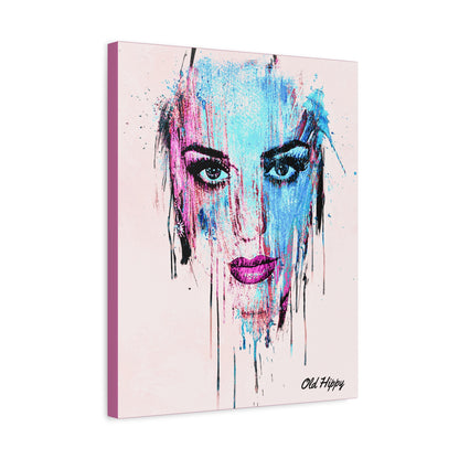 Electric Gaze Canvas Wall Art