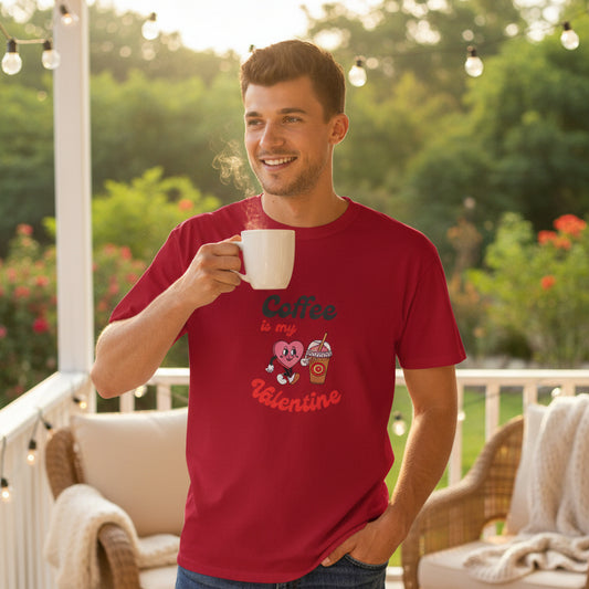Coffee is My Valentine Unisex T-Shirt