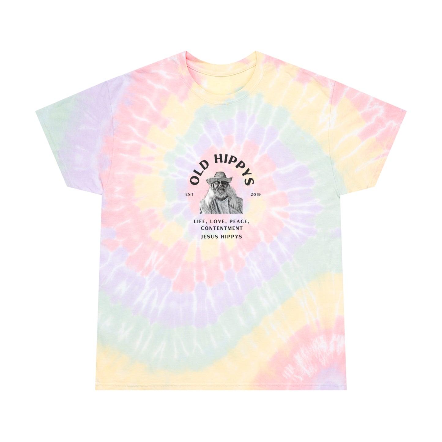 Old Hippys Tie-Dye Tee