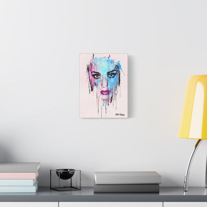 Electric Gaze Canvas Wall Art