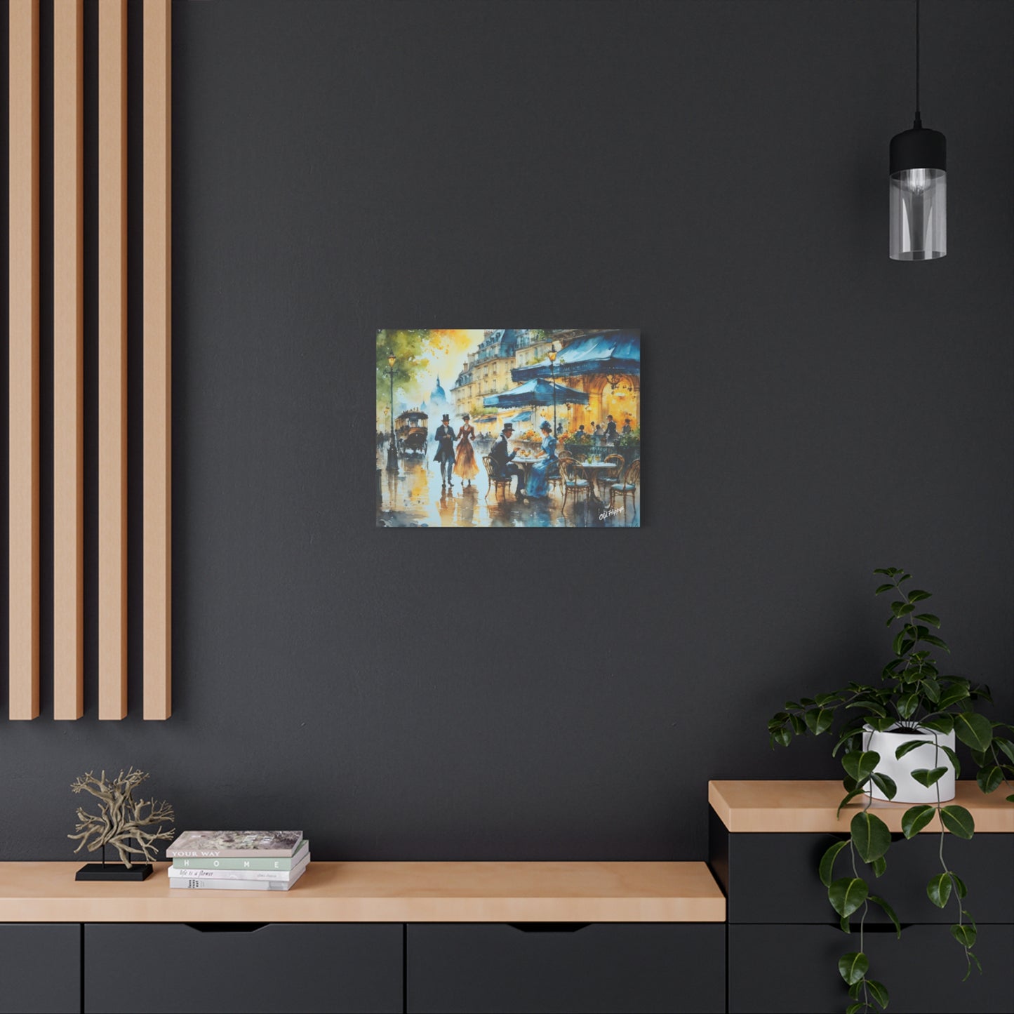 Champagne in Paris Canvas Art