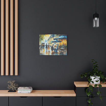 Champagne in Paris Canvas Art