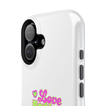 Impact-Resistant Phone Case — "Love Faith Hope" 1 Corinthians 13:13 Christian Protective Cover