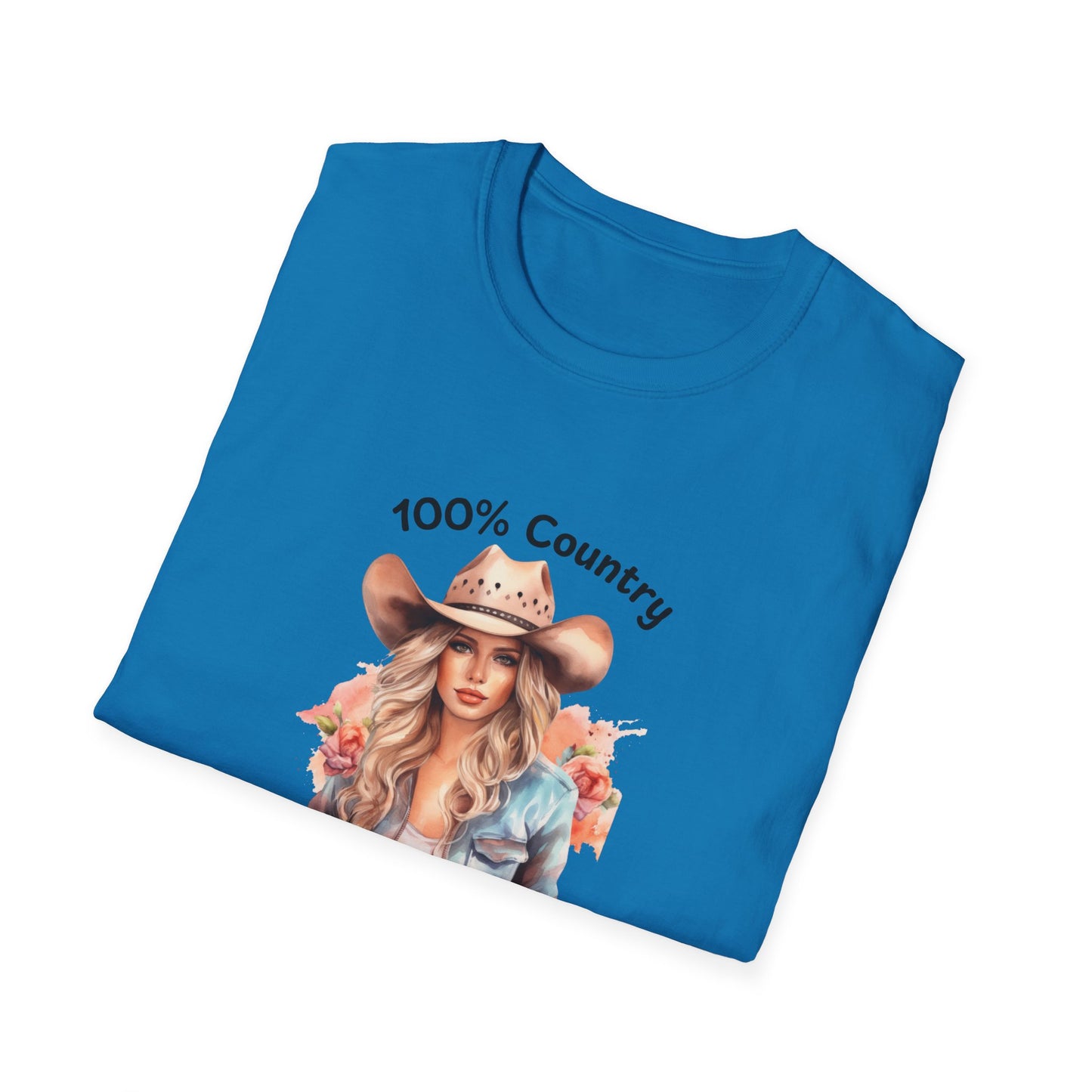 100% Country Softstyle T-Shirt