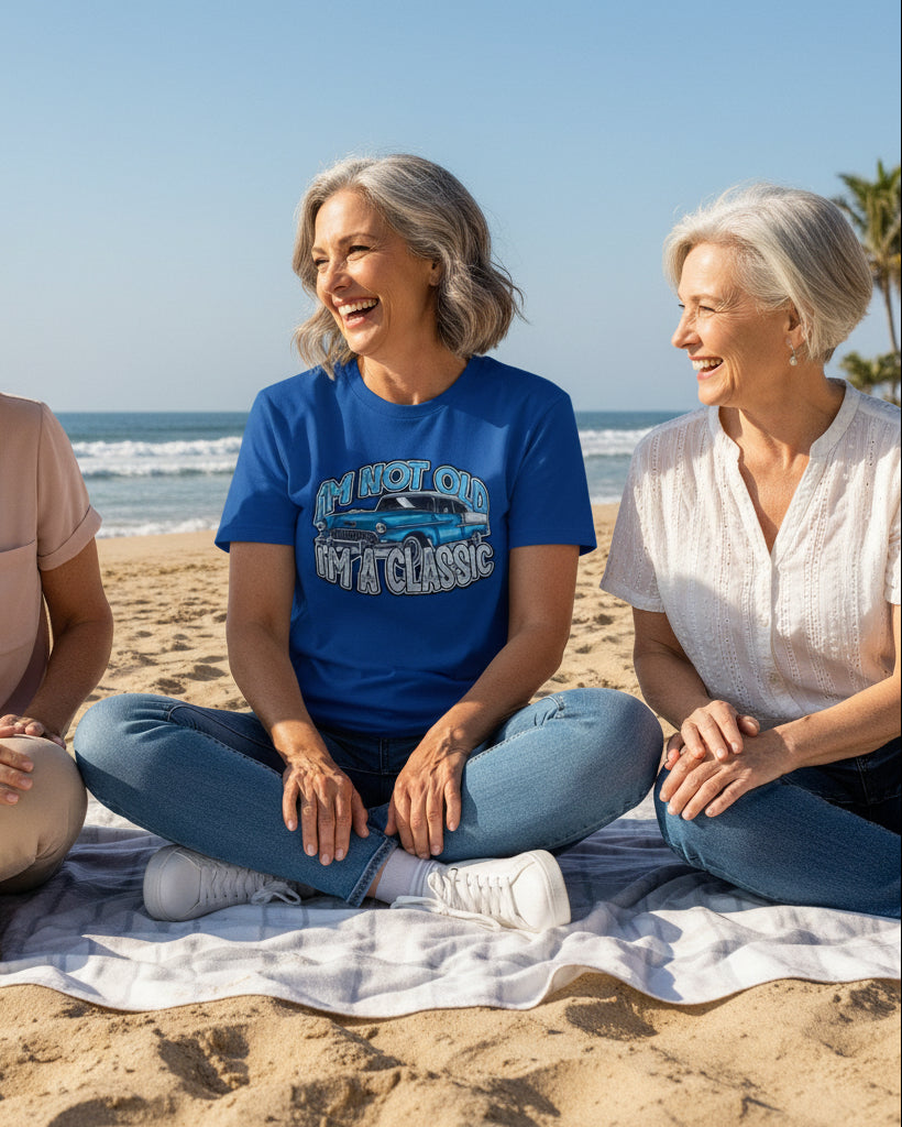 Classic Car T-Shirt — "I'm Not Old, I'm a Classic"