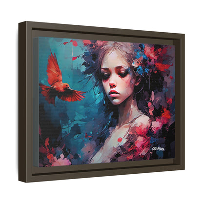 "Where Prayers Become Flight" Framed Canvas Art