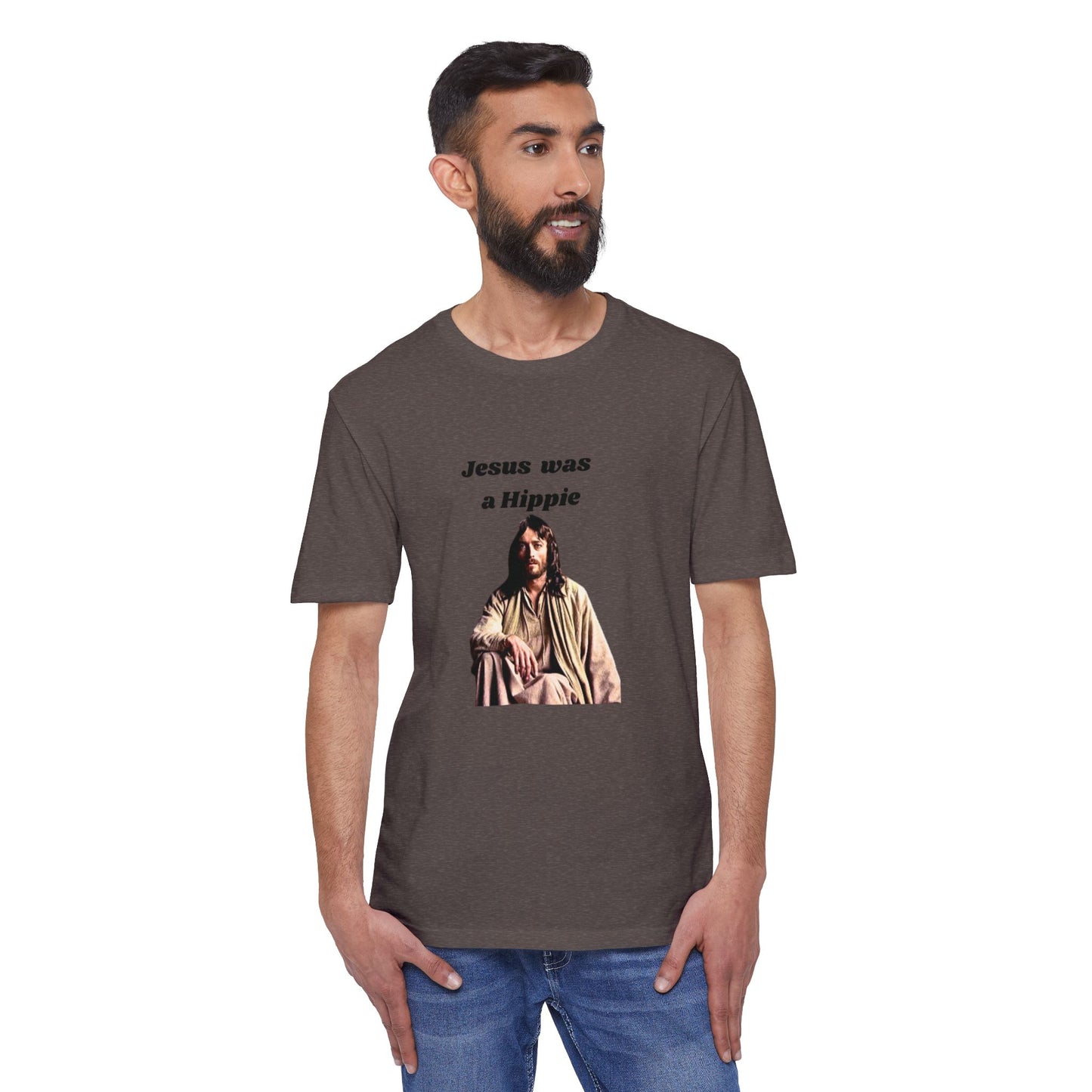 Jesus Was A Hippie Unisex District® Re-Tee®