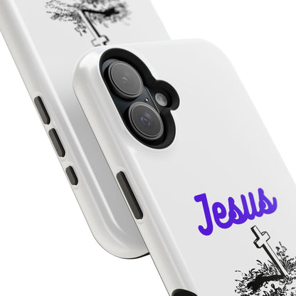 Jesus Take the Wheel Phone Case — Christian Impact-Resistant iPhone Case