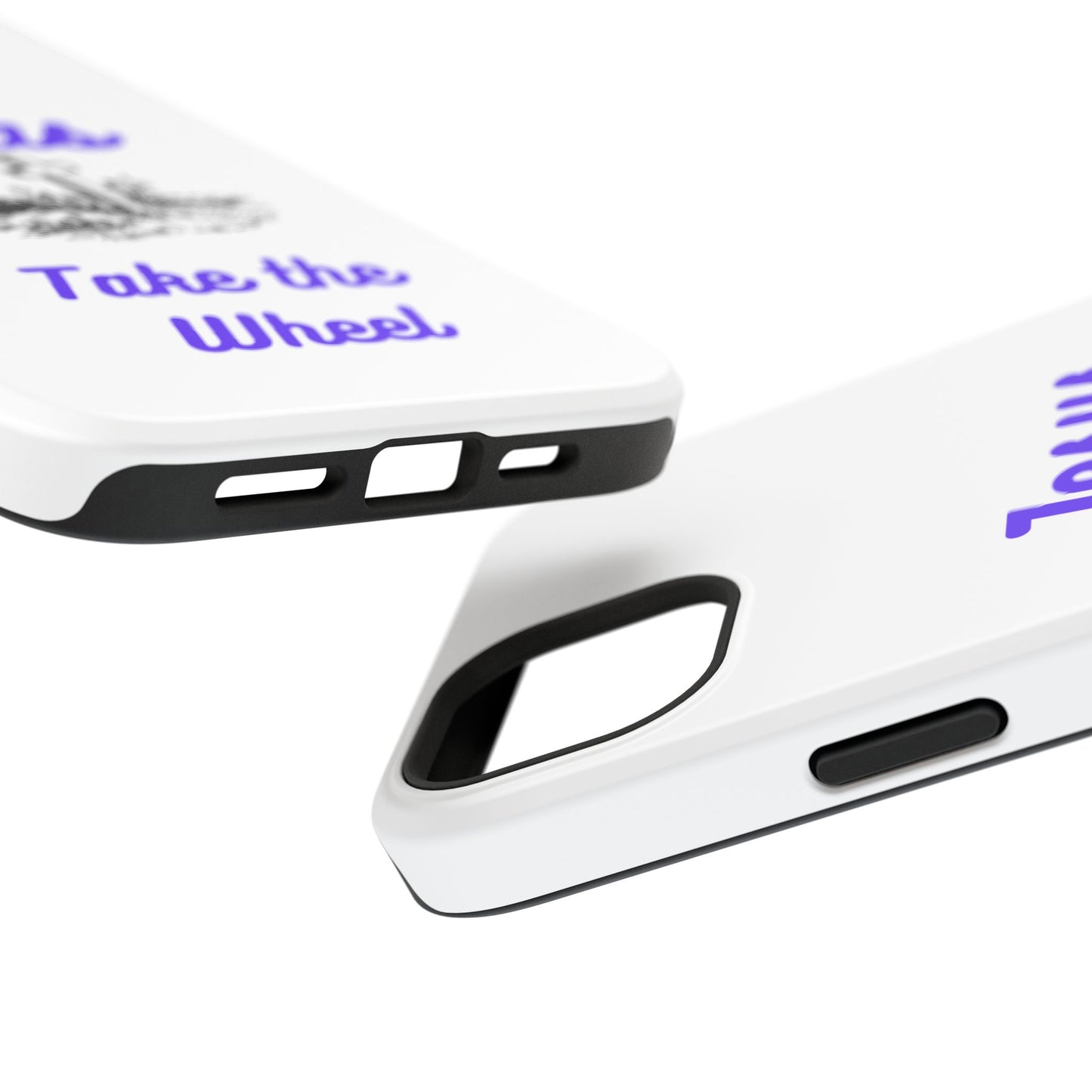 Jesus Take the Wheel Phone Case — Christian Impact-Resistant iPhone Case