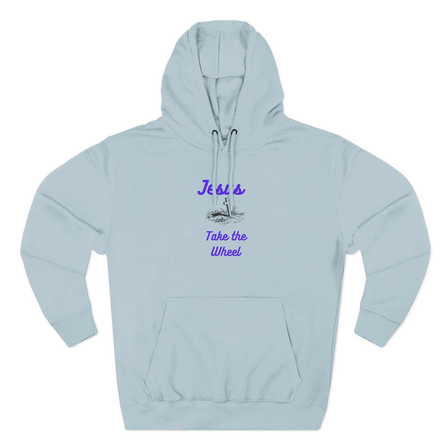 Jesus Take the Wheel Hoodie — Christian Faith Graphic Hoodie
