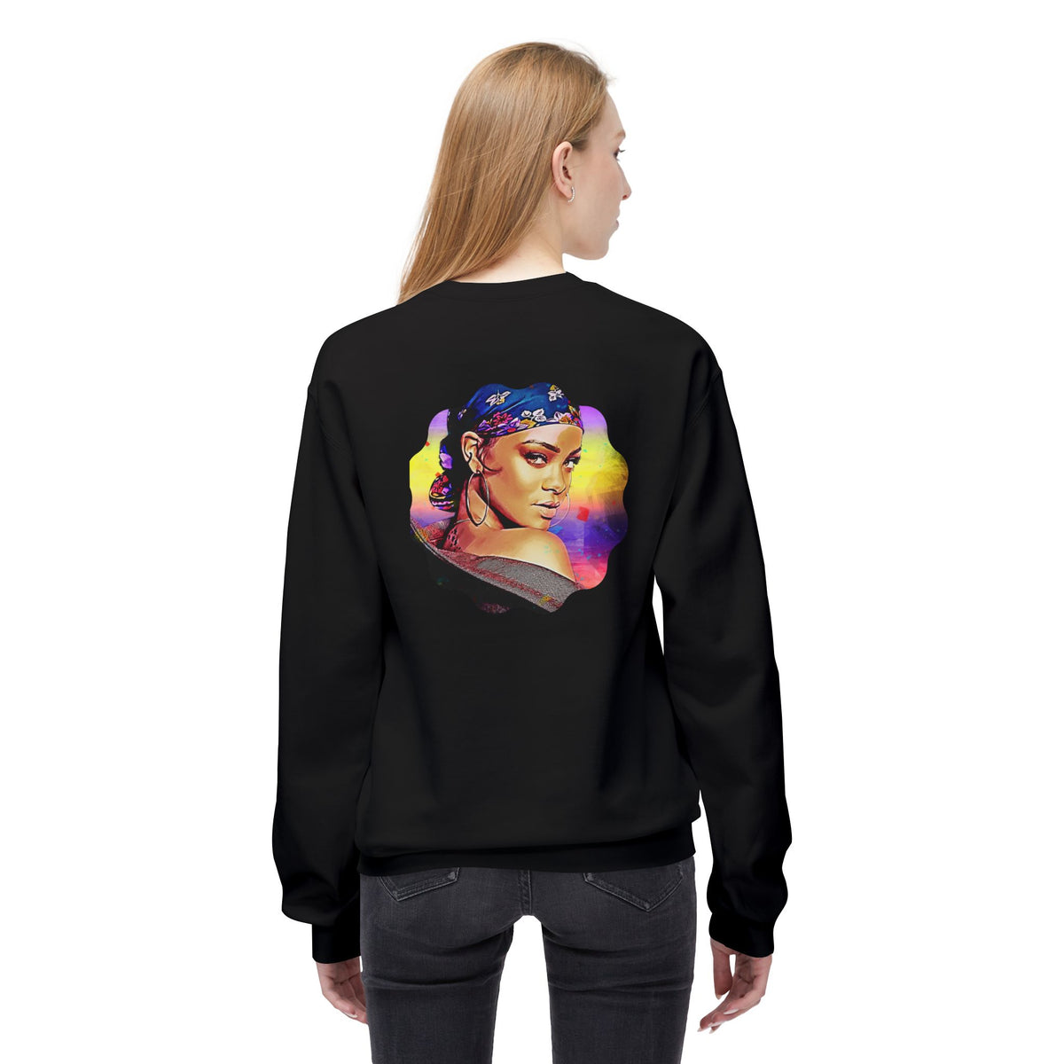 Gypsy Girl Unisex Softstyle Fleece Crewneck Sweatshirt