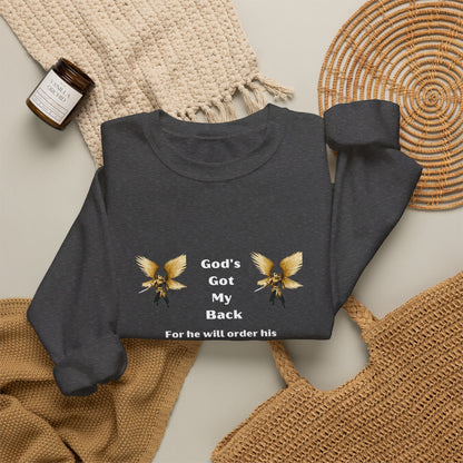 God's Got  My Back Crewneck Sweatshirt