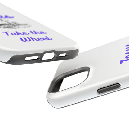 Jesus Take the Wheel Phone Case — Christian Impact-Resistant iPhone Case
