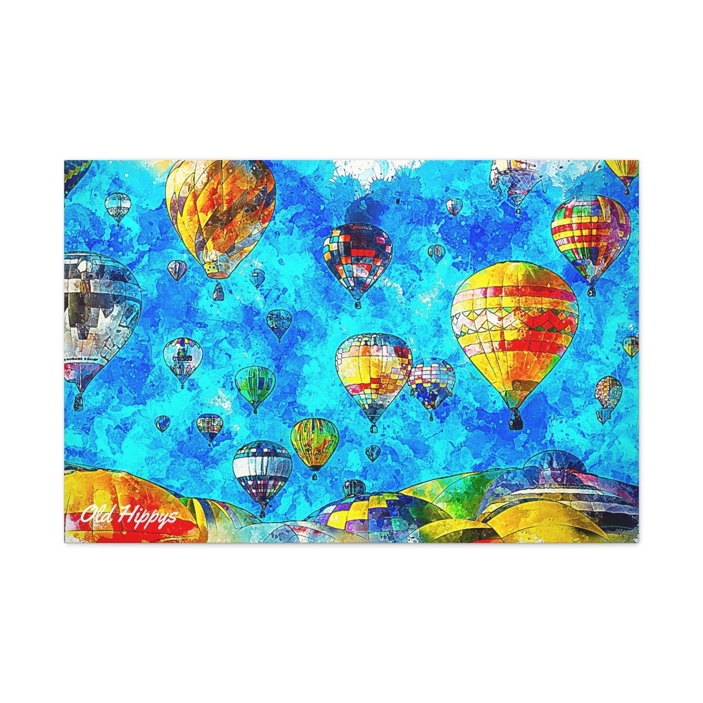 Hot Air Balloons Canvas Gallery Wrap