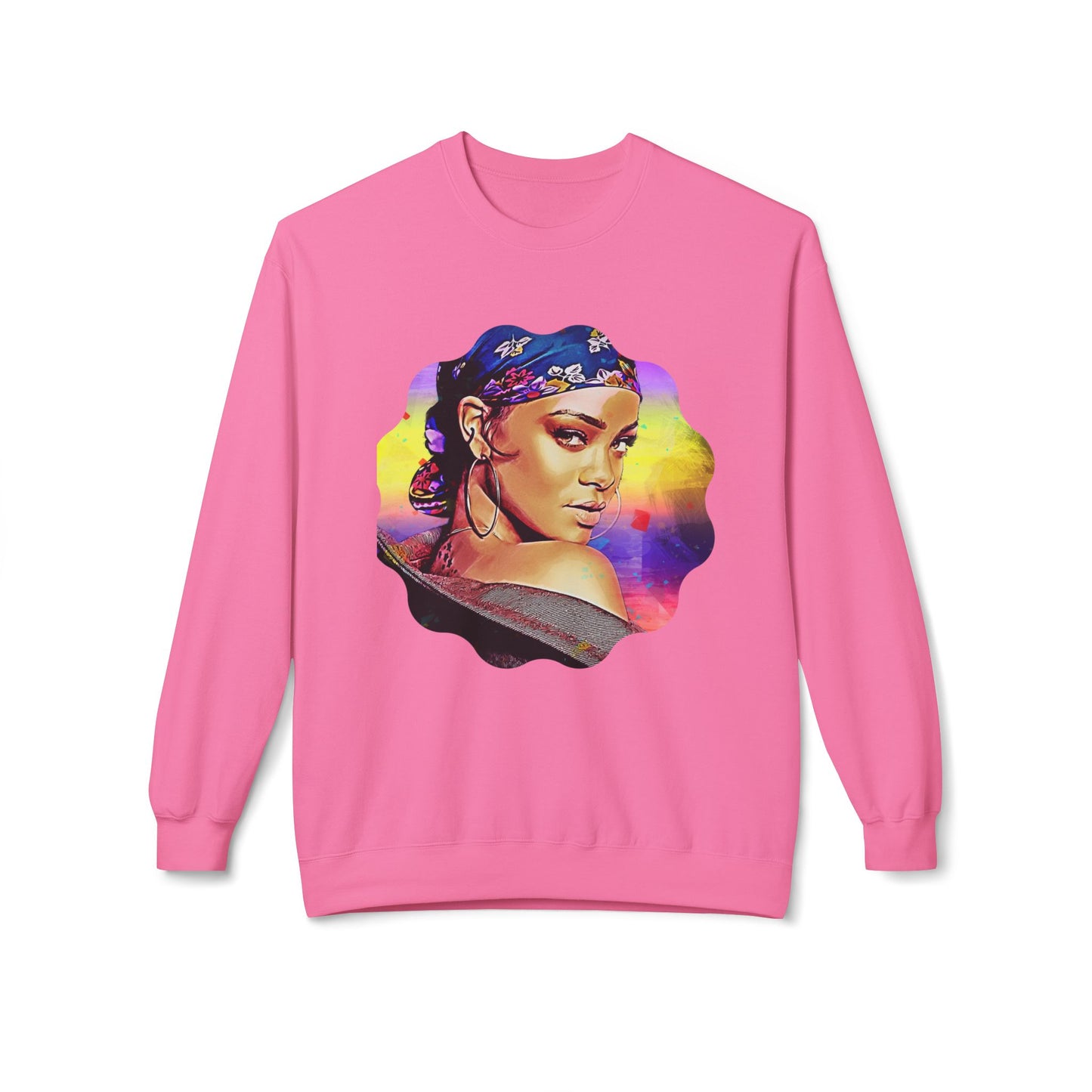 Gypsy Girl Unisex Softstyle Fleece Crewneck Sweatshirt