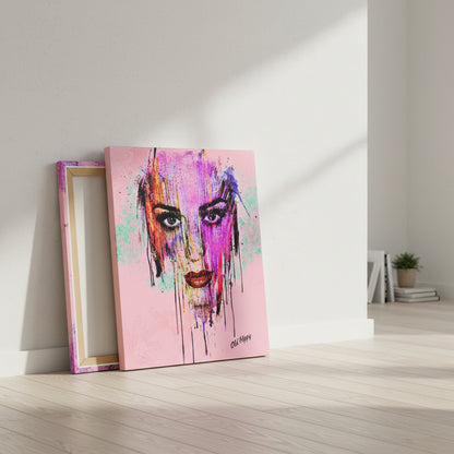 Drift Muse AI Canvas Wall Art by Old Hippy