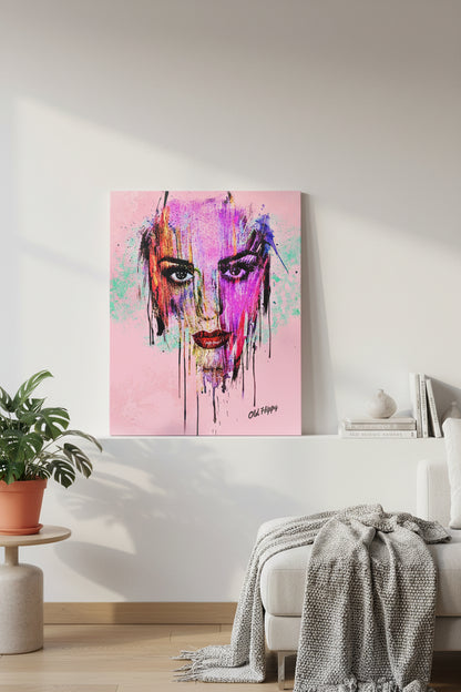Drift Muse AI Canvas Wall Art by Old Hippy