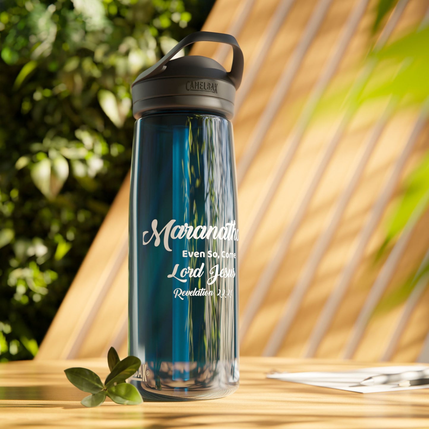 “Maranatha” Christian Water Bottle – Revelation 22:20