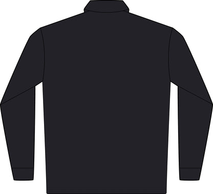 John 3:16 Long Sleeve Embroidered Polo Shirt— Men's Christian Faith