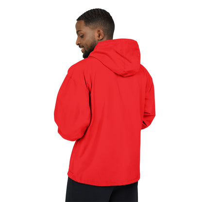 Packable Anorak Jacket — Minimal Reflective "John 3:16" Logo Windbreaker