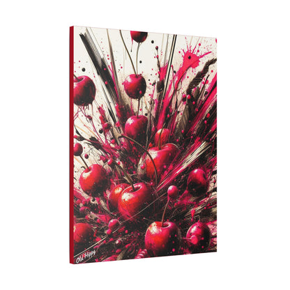 Wild Cherry Burst Canvas Art