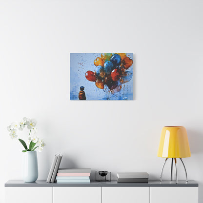 The Dreamer’s Pause Canvas AI Art by Old Hippy