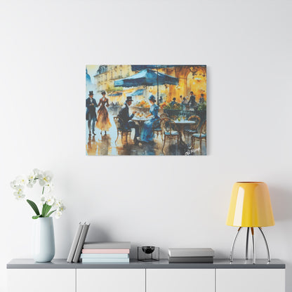 Champagne in Paris Canvas Art