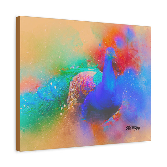 Radiant Plummage Canvas Print
