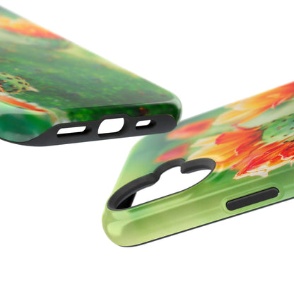 Cactus Bloom Phone Case — Impact-Resistant Floral iPhone Cover