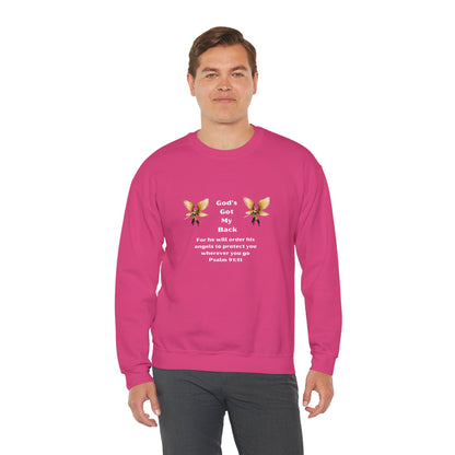 God's Got  My Back Crewneck Sweatshirt