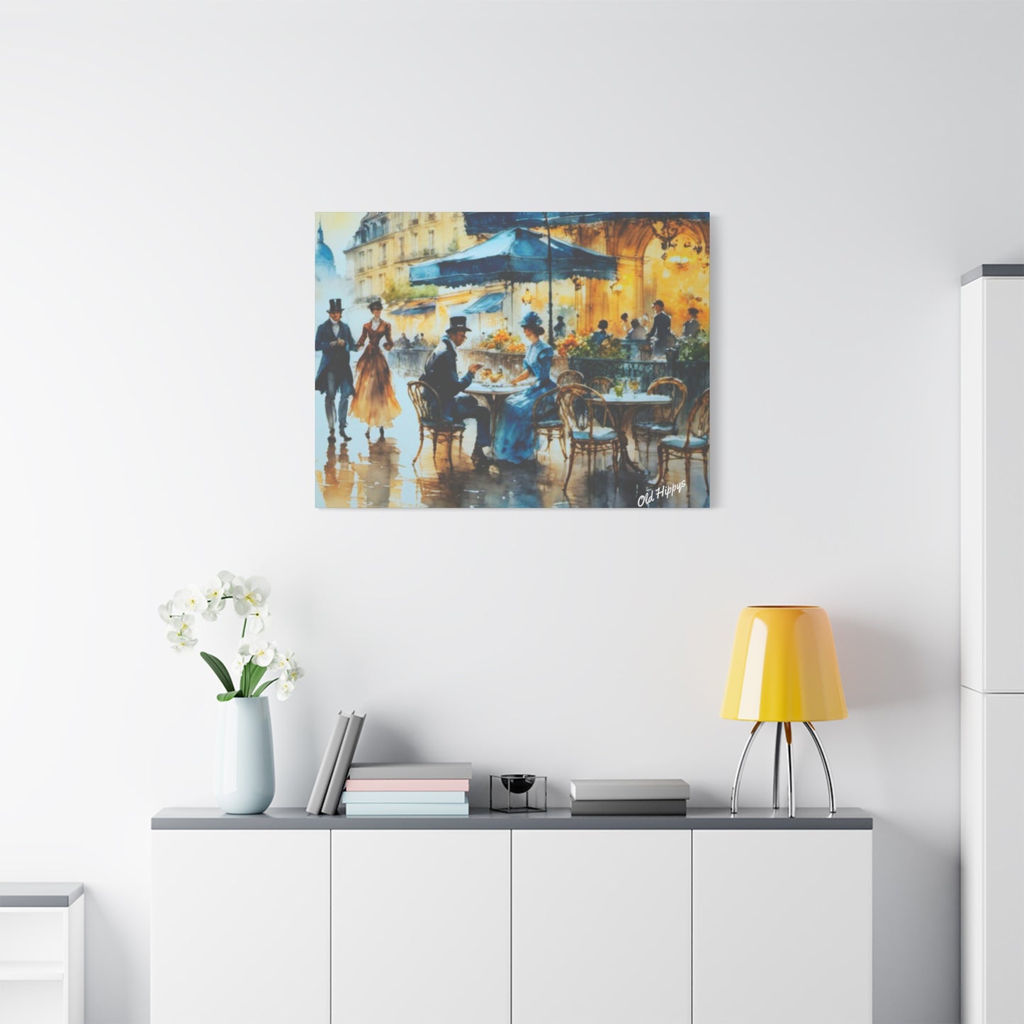 Champagne in Paris Canvas Art