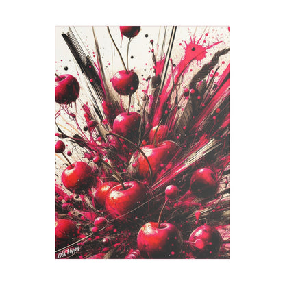 Wild Cherry Burst Canvas Art