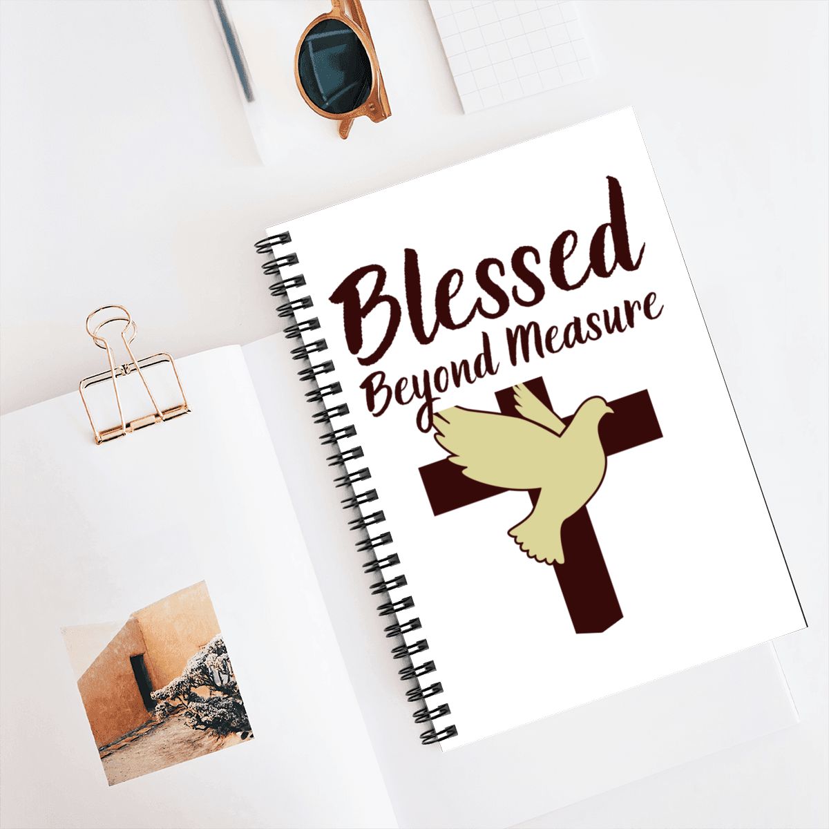Blessed Beyond Measure Spiral Journal