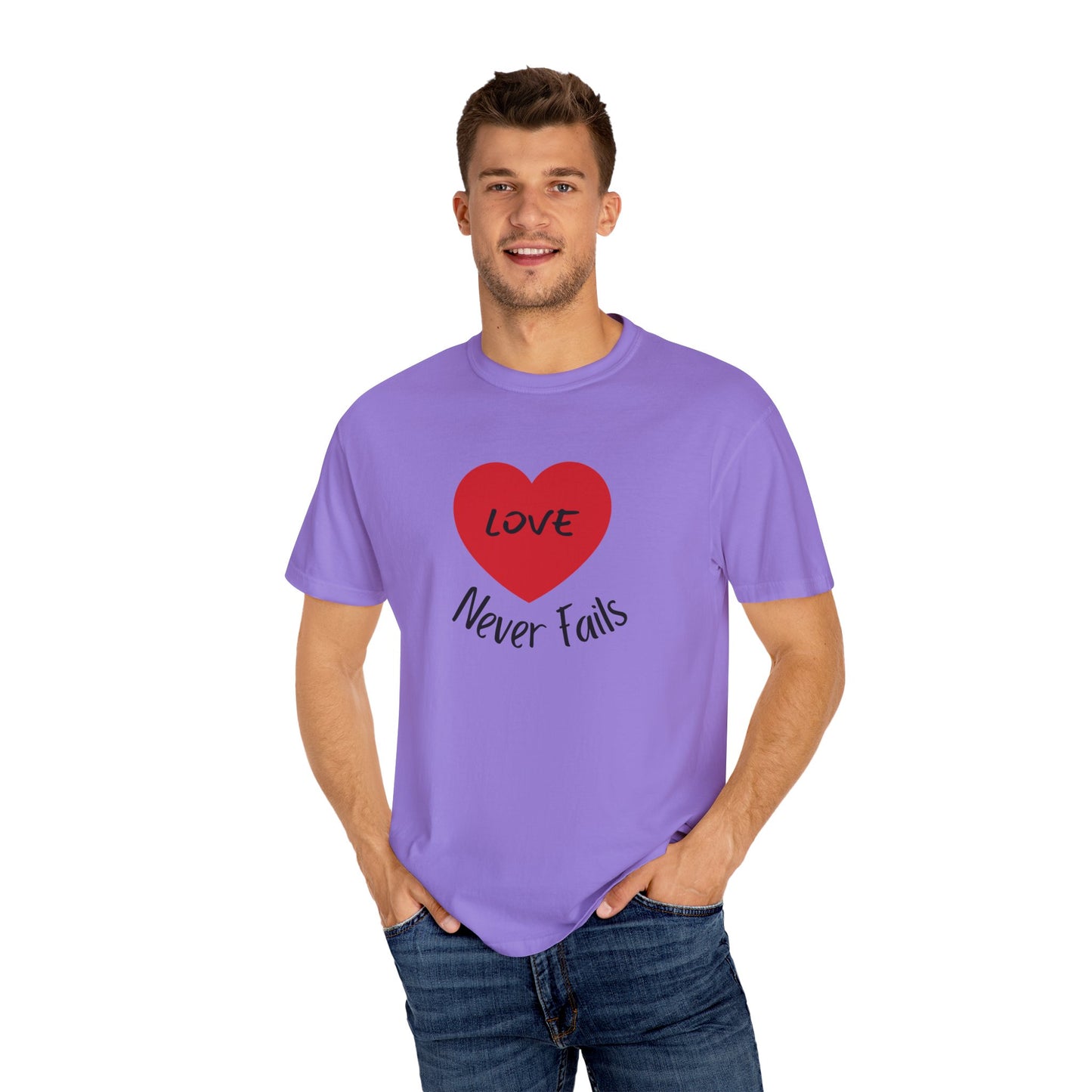 Love Never Fails Unisex T-shirt