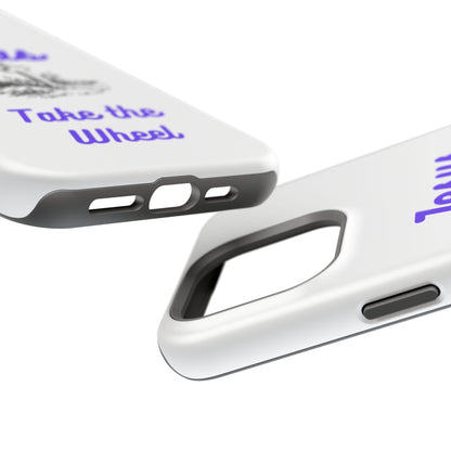 Jesus Take the Wheel Phone Case — Christian Impact-Resistant iPhone Case