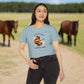 Hippie Cowgirl Women's Festival Crop Top Tee