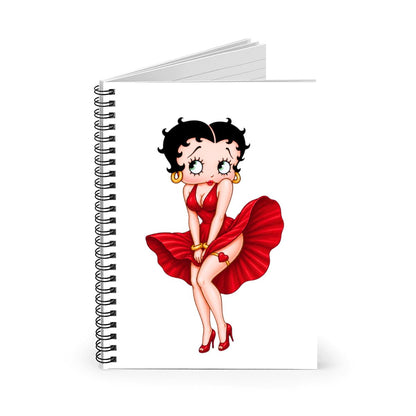 Spiral Notebook betty boop poses
