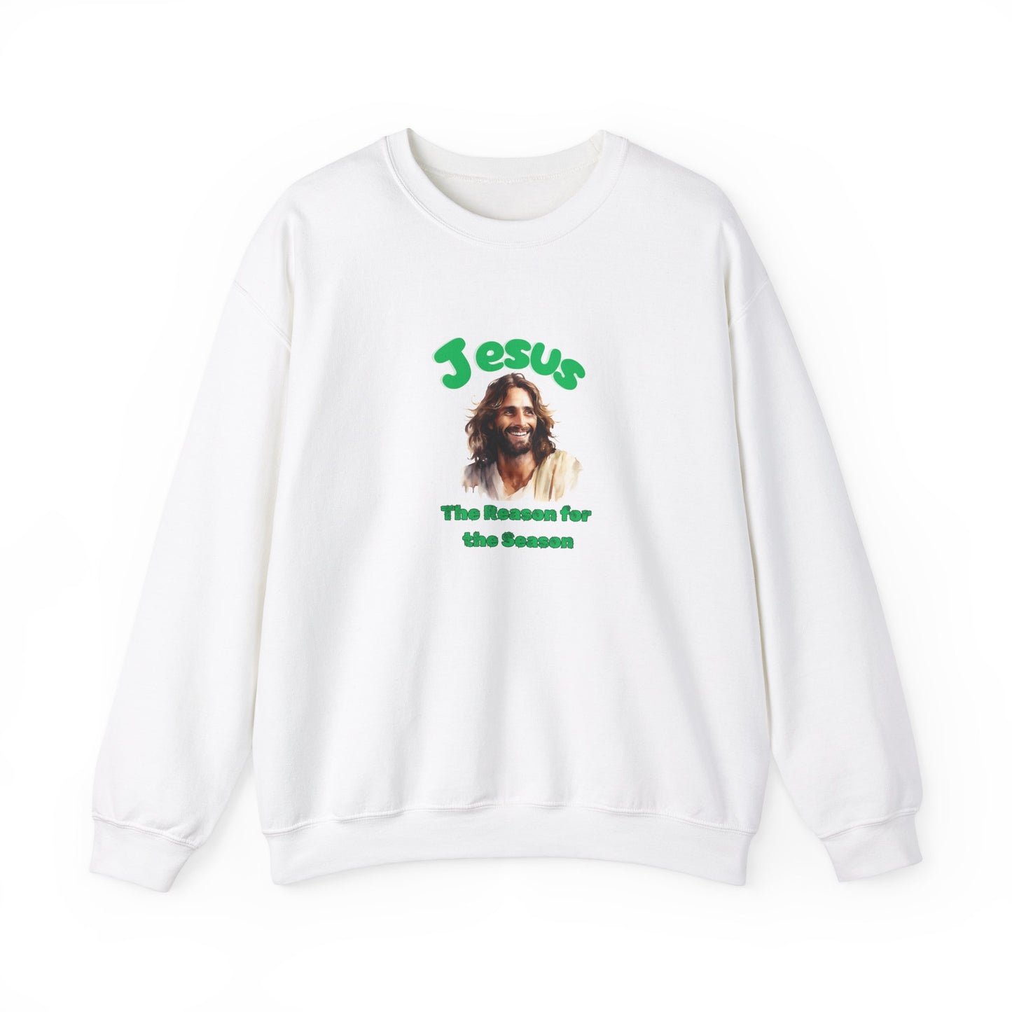 Jesus the Reason for the Season Unisex Heavy Blend™ Crewneck Sweatshirt