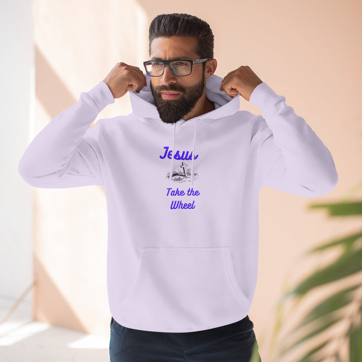 Jesus Take the Wheel Hoodie — Christian Faith Graphic Hoodie