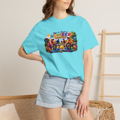 Age Is Just a Number Pickleball Tee Shirt
