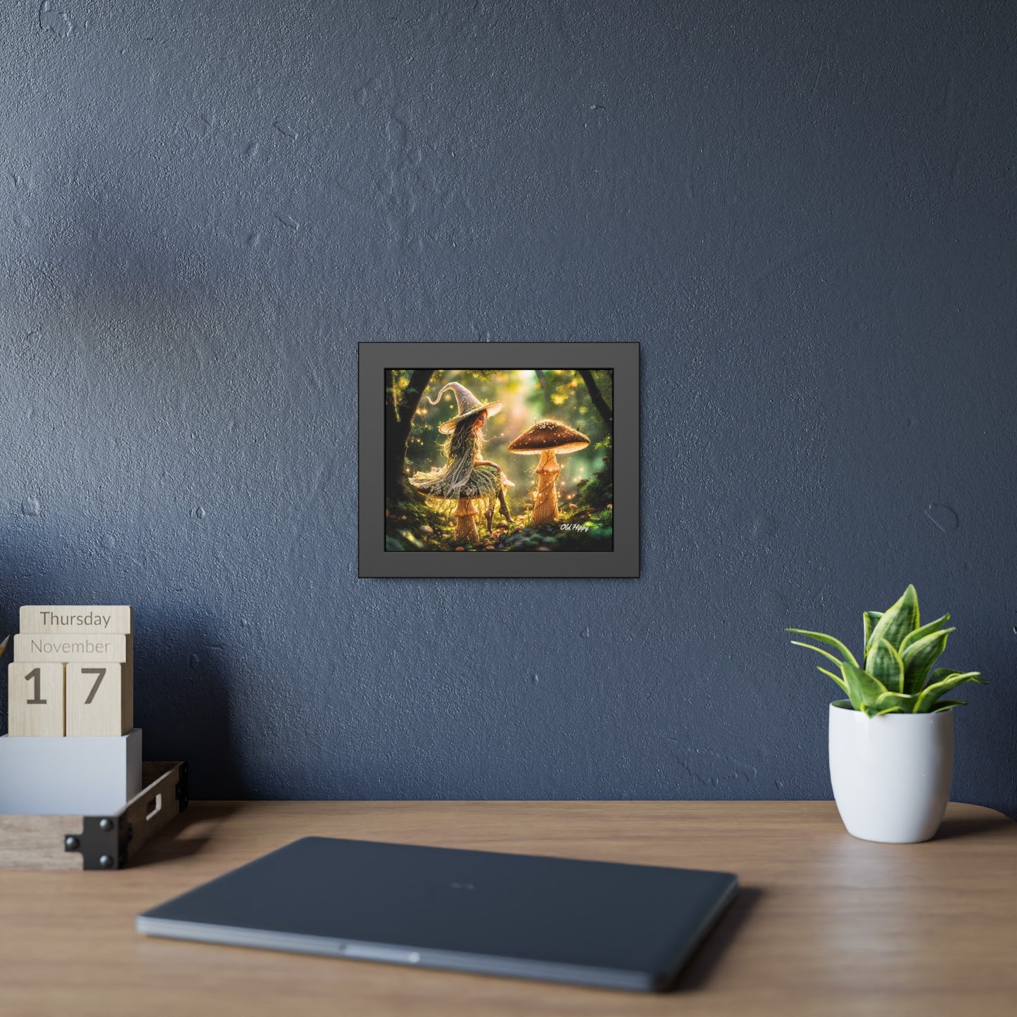 Mistress of the Enchanted Forest Wood Framed Quality Poster Print